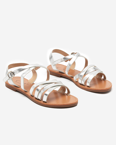 Silberne Damensandale Ashmira - Footwear