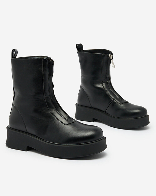Жіночі черевики Royalfashion чорного кольору Opialef