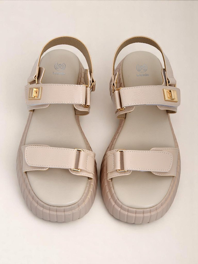 Royalfashion Damensandalen mit dickerer Sohle Aganda