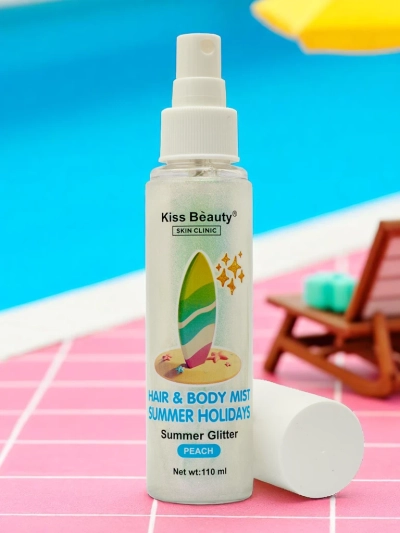 Summer Spray – Flüssiger Highlighter für Haare und Körper Pfirsich