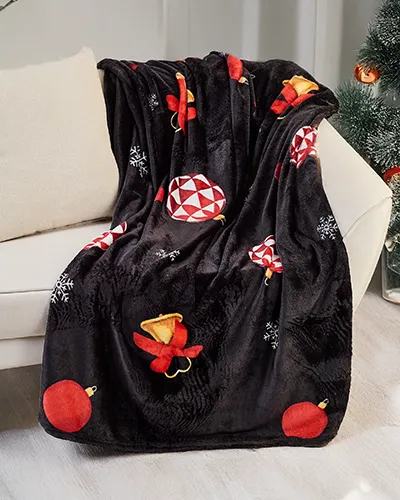 Royalfashion Weihnachtsdecke Wurf 160x200