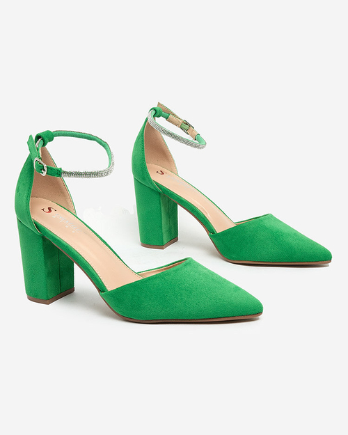 Royalfashion Жіночі туфлі-човники з цирконієм Britica