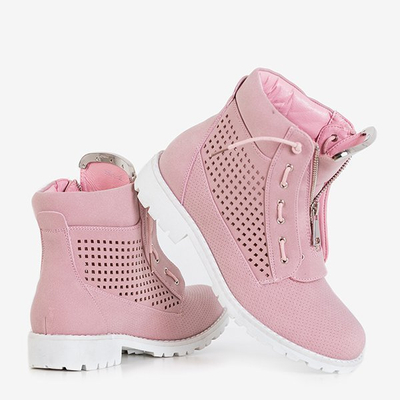 OUTLET Pink Ice Love durchbrochene Wanderschuhe für Damen - Schuhe