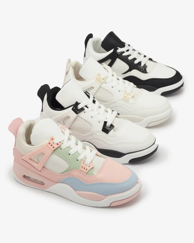 Чорно-білі жіночі спортивні кросівки Evoile- Footwear