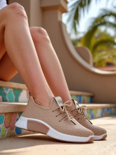 Royalfashion Damenstoff-Sportschuhe Vobbu