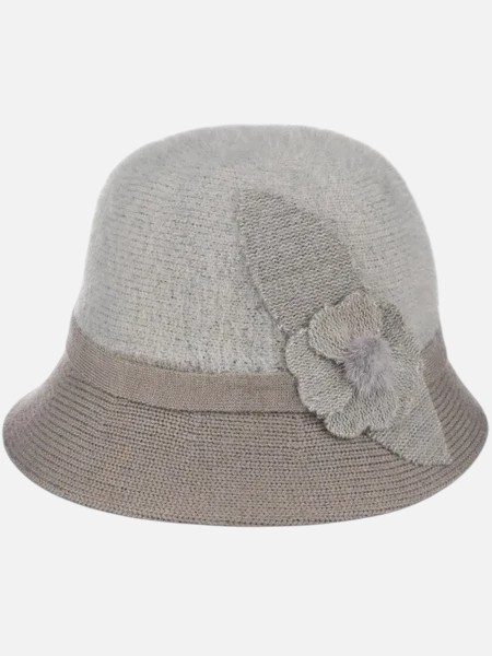 Damen-Melonenhut mit Verzierung Pearl Belle