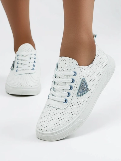 Royalfashion Schnürschuhe für Damen mit einem Druck Fennie