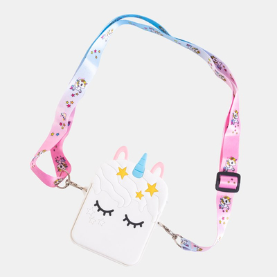 Weiße Einhorntasche mit Einhorn - Handtaschen