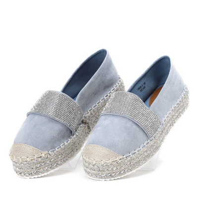 Blaue Espadrilles mit Zirkonia Anasdiea - Footwear 1