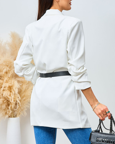 Royalfashion Damenblazer mit Gürtel