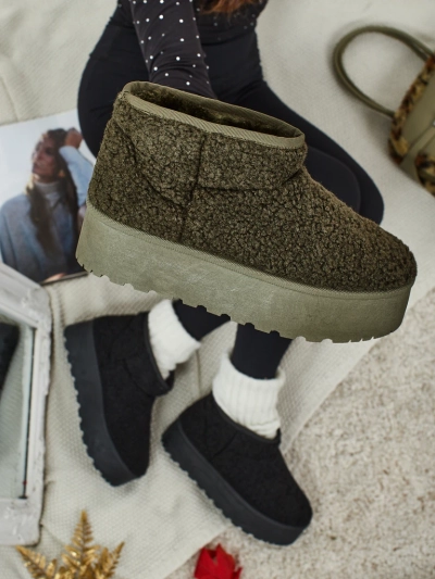 Короткі жіночі черевики а-ля снігоходи Marellin