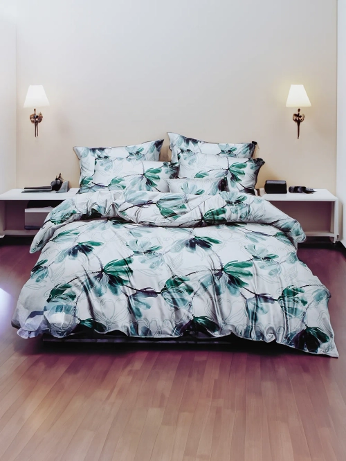 Royalfashion узорные постельные принадлежности 200x220 набор из 4 предметов