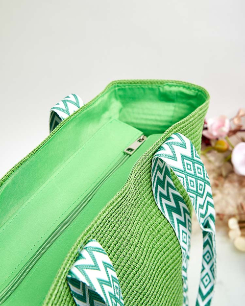 Жіноча солом'яна сумка Royalfashion