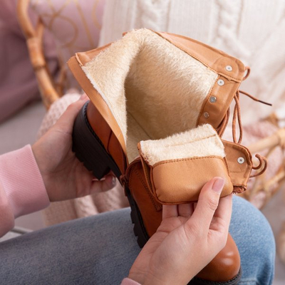 Trappers in camel Gigi - Schuhe