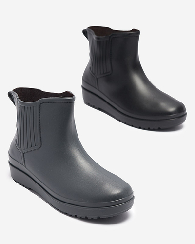 Graue matte Damen-Gummistiefel Neriva - Footwear