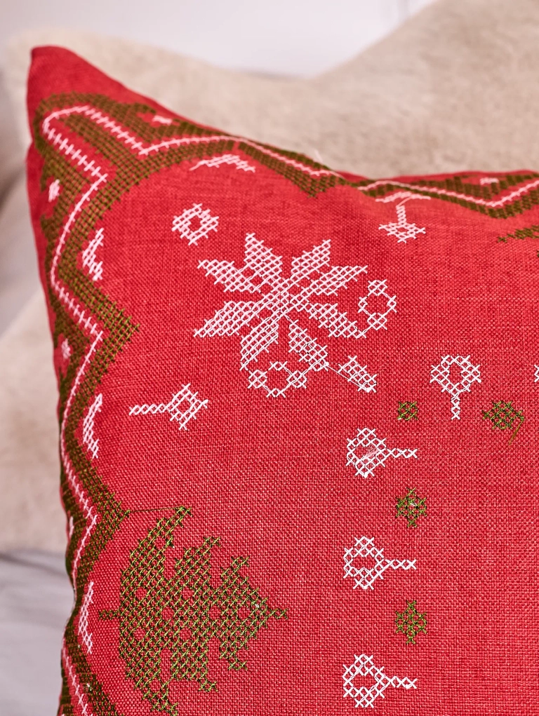 Royalfashion Dekorative Weihnachts-Kissenbezug