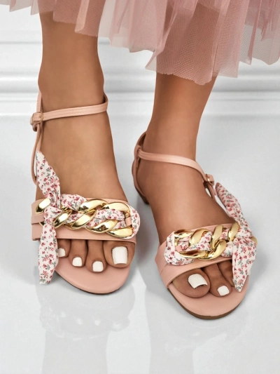 Royalfashion Damen Sandalen mit flacher Sohle BareLuxe