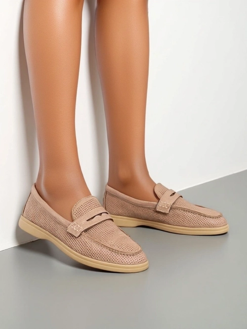 Royalfashion Жіночі перфоровані мокасини Sierros