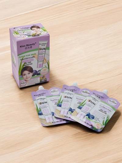 Kiss Beauty Sunscreen Cream 50 SPF у пакетах 30mlx10шт