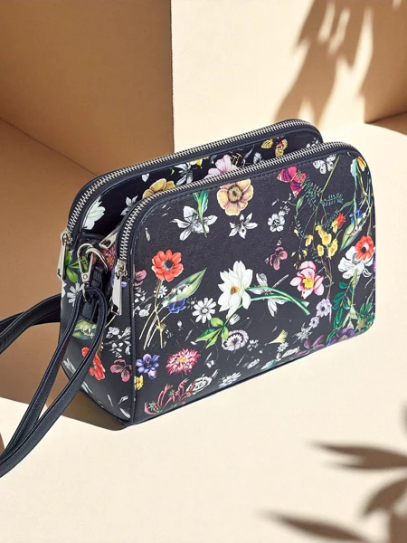 Royalfashion Kleine Damenhandtasche aus Öko-Leder Florentia