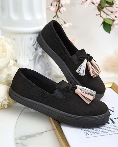 Royalfashion Damen Mokassins mit Quasten Bererto