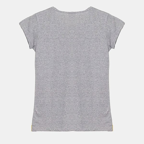 Сіра футболка з короткими рукавами - Одяг 1