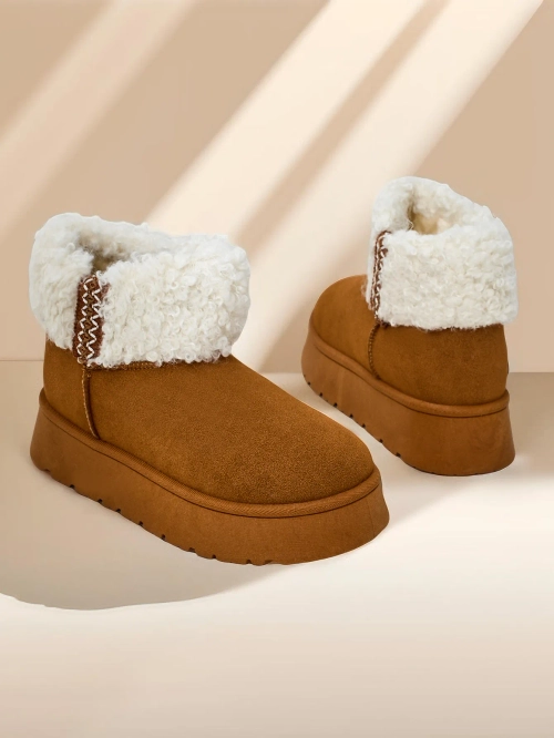 Жіночі сніжні черевики Royalfashion з хутром Роввой