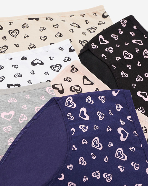 Комплект жіночих трусів, трусів PLUS SIZE 6 / уп. - Нижня білизна