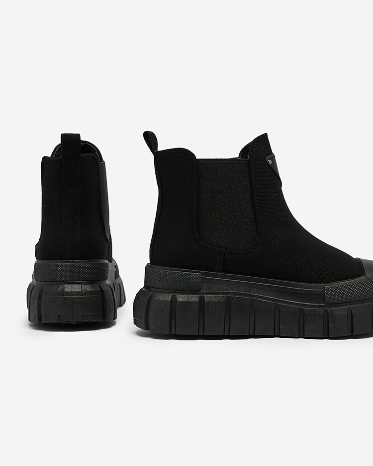 Royalfashion Schwarz Damen High Sneakers Nexeri