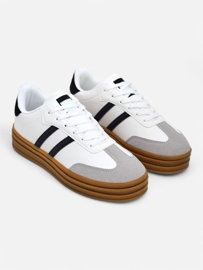 Royalfashion Damen Sport Sneakers mit Gummisohle Allexx