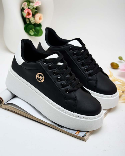 Royalfashion Sportliche Damen-Sneakers mit Calomie-Absatz