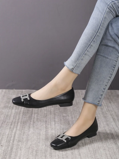 Royalfashion Damen Ballerinas mit einer Schleife Frelie