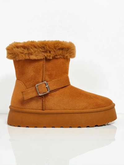 Royalfashion Kurze Damenstiefel a'la Schneestiefel Myrelle