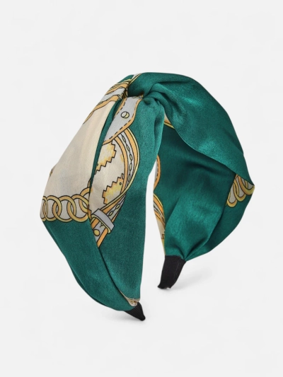 Royalfashion Damen-Haarband im Tuch-Stil mit elegantem Print
