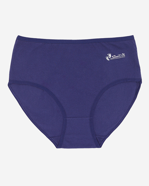 Труси жіночі темно-сині, труси PLUS SIZE- Нижня білизна