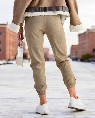 Royalfashion Damen Stoff-Kampfhose