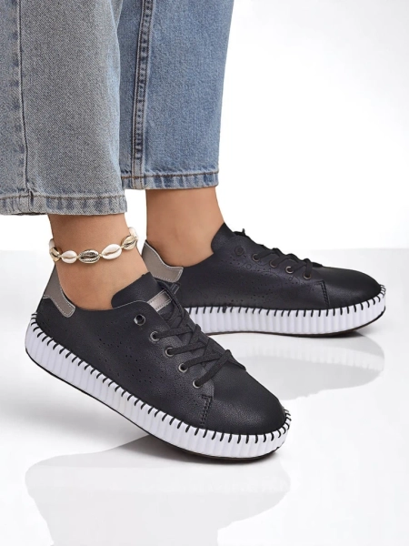 Royalfashion Damen Sneakers Ażurowe Luna Lace