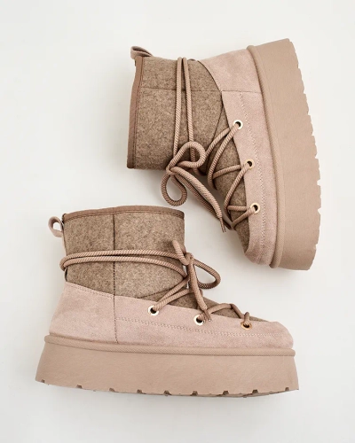 Royalfashion Damen-Schnürstiefel Filori