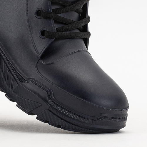 Темно-сині жіночі гумові черевики Aiax