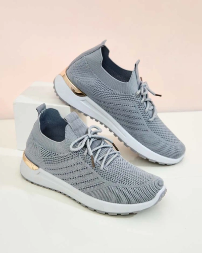 Royalfashion Damen Stoff Sportschuhe Amgent