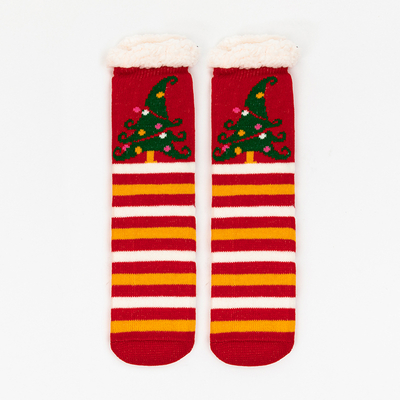 Damensocken mit Weihnachtsmuster - Unterwäsche