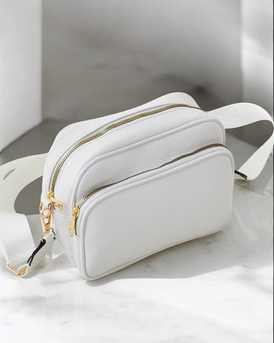 Royalfashion Kleine Handtasche für Damen aus öko-leder mit Prägung