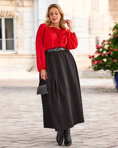 Royalfashion Damen Midi-Rock