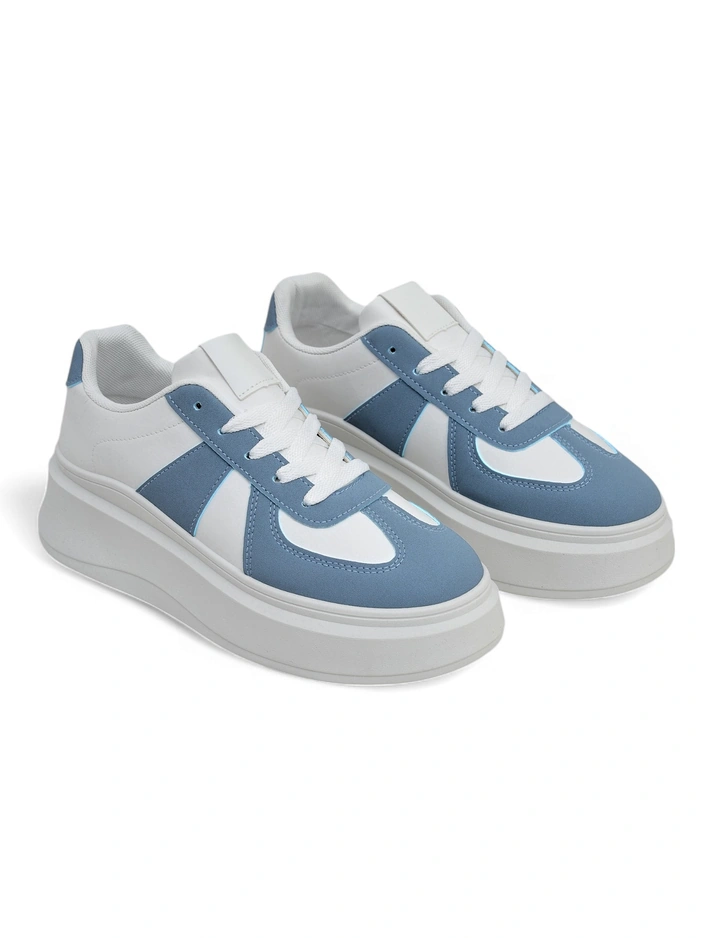 Royalfashion Damen sportliche Plateausneaker Safirrat