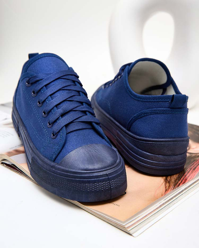Royalfashion Damen Klassische Schnürsneaker Seleas