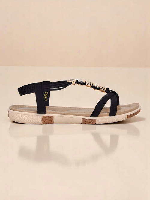 Royalfashion Жіночі прикрашені шльопанці Veve