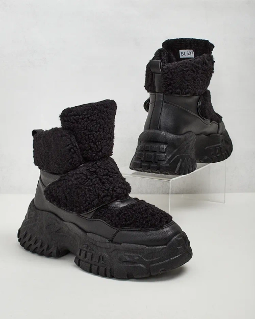 Жіночі снігоступи Royalfashion з овчиною Segulla