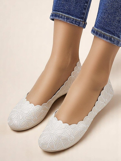 Royalfashion Floral Ballerinas für Damen Magerro