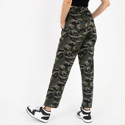 Damen-Jogginghose mit Camouflage-Muster - Kleidung