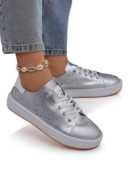 Royalfashion Damen Sneakers Ażurowe Luna Lace